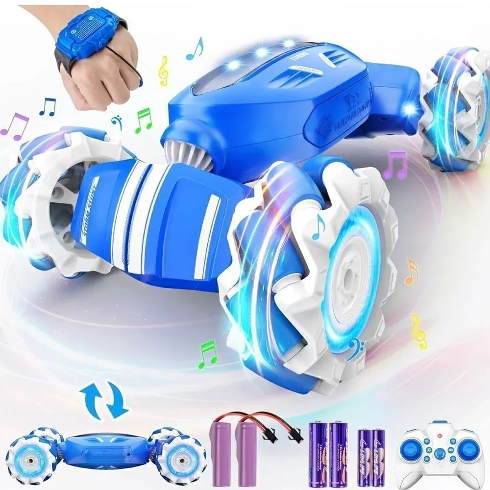 Remote Control RC Car Gesture Sensing Stunt Toy New